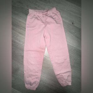 H&M Soft Pink Kids Sweatpants